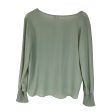 Blouse Long Sleeve By Cato In Green, Size: L Discount