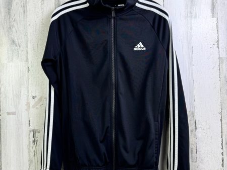 Athletic Jacket By Adidas In Black, Size: M Cheap