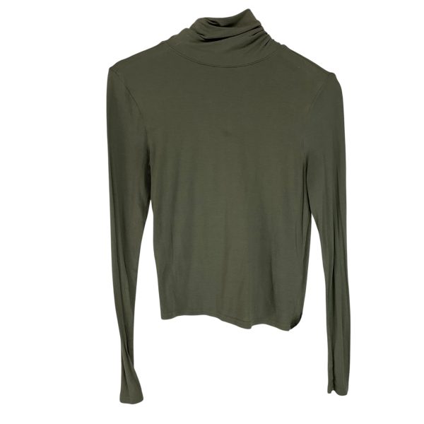 Top Long Sleeve Basic By Divided In Green, Size: M Cheap