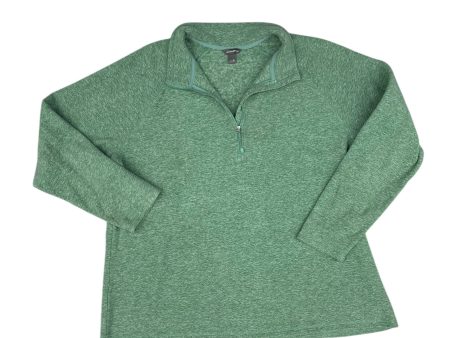 Athletic Fleece By Eddie Bauer In Green, Size: 3x For Sale