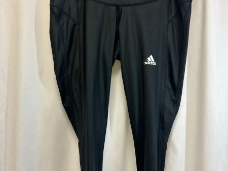 Athletic Leggings By Adidas In Black, Size: 1x Online