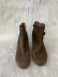 Boots Ankle Heels By Sofft In Brown, Size: 8.5 Sale