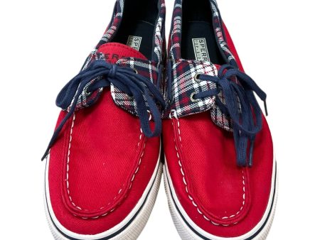 Shoes Flats By Sperry In Red, Size: 7 For Cheap