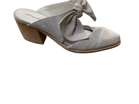 Shoes Heels Block By Jeffery Campbell In Taupe, Size: 8.5 For Sale