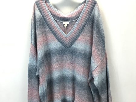 Sweater By Ana In Multi-colored, Size: 3x Hot on Sale