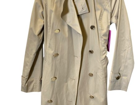 Coat Trench Coat By Michael Kors In Beige, Size: S Discount