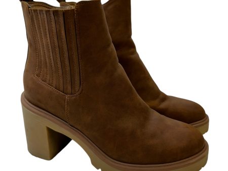 Boots Ankle Heels By Dolce Vita In Camel, Size: 9 Online now