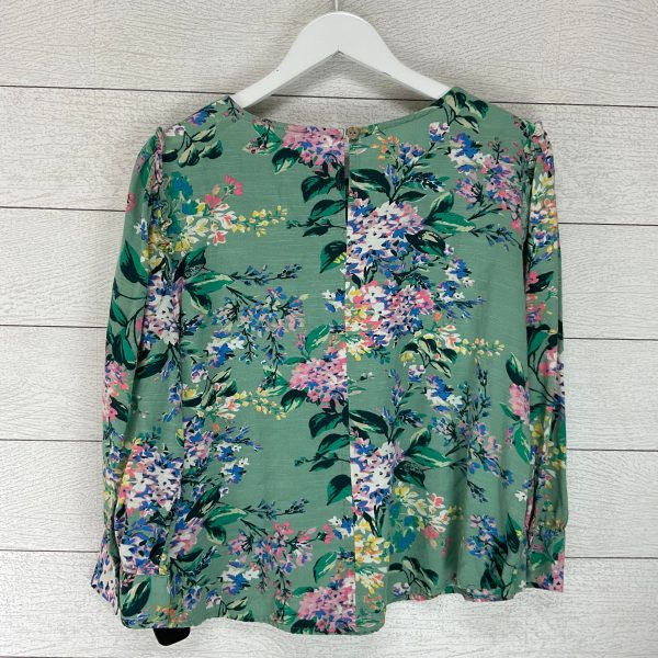 Top Long Sleeve By Lc Lauren Conrad In Green, Size: M Online now