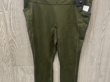 Athletic Leggings By All In Motion In Green, Size: L on Sale