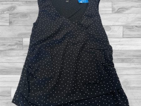 Top Sleeveless By Ann Taylor In Black, Size: M For Cheap