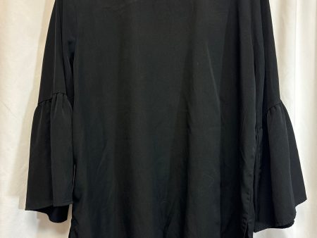 Top 3 4 Sleeve By Bobeau In Black, Size: Xl For Sale