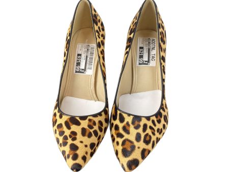 Shoes Heels Block By Marc Fisher In Animal Print, Size: 7.5 on Sale