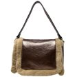 Faux Shearling Handbag By Bcbg, Size: Medium Discount