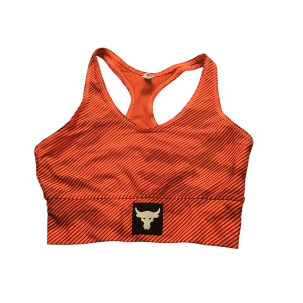 Athletic Bra By Under Armour In Orange, Size: M Discount