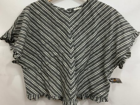 Top Short Sleeve By A New Day In Striped Pattern, Size: Xs For Discount