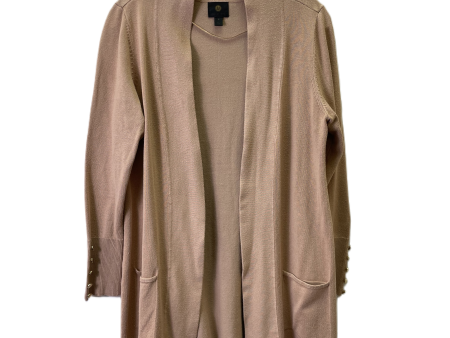 Sweater Cardigan By Jm Collections In Tan, Size: M Online