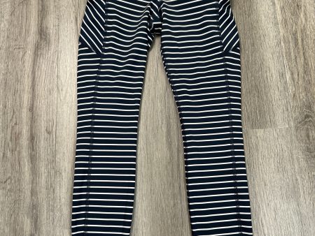 Athletic Leggings By Athleta In Striped Pattern, Size: Xs Supply