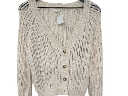 Sweater Cardigan By Clothes Mentor In Cream, Size: S on Sale