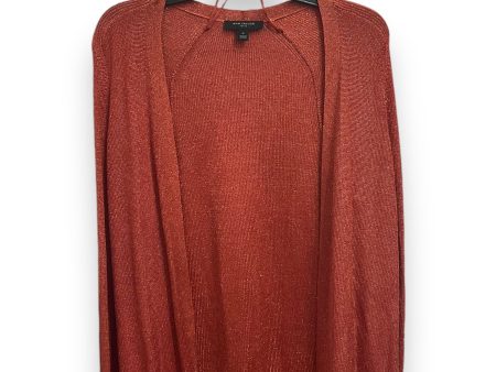 Cardigan By Ann Taylor In Orange, Size: Sp Fashion