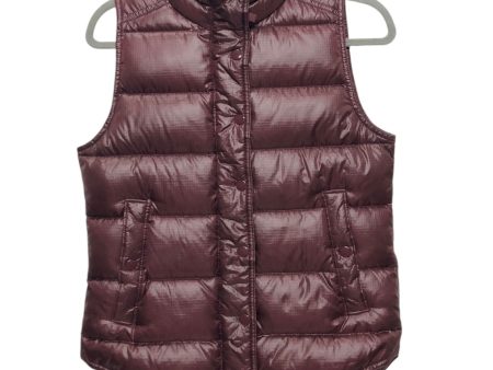 Vest Puffer & Quilted By J. Crew In Purple, Size: Xs Fashion