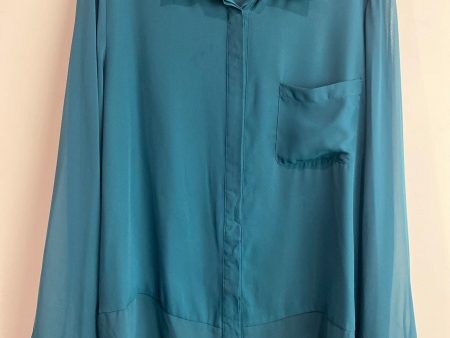 Top Long Sleeve By Zac And Rachel In Green, Size: Xl Discount